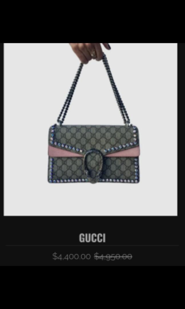 gucci dionysus swarovski, Barang Mewah 