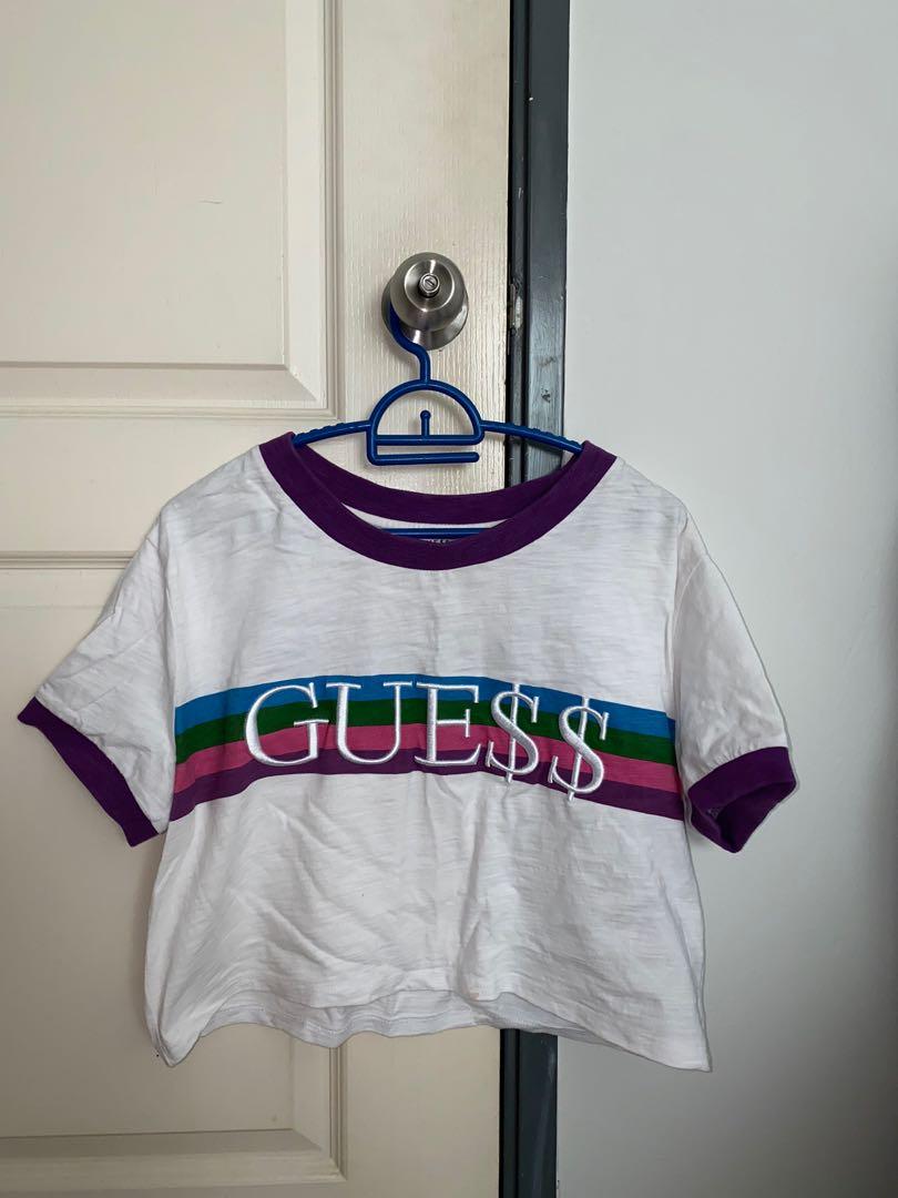 Guess asap rocky crop top outlet