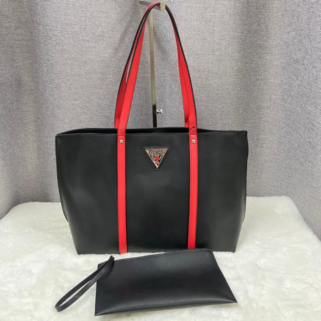 guess throne tote bag