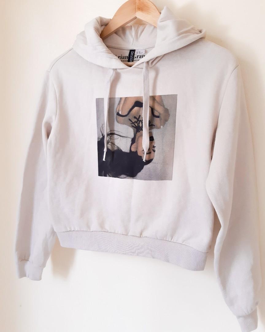 H M Ariana Grande Hoodie Women s Fashion Coats Jackets and