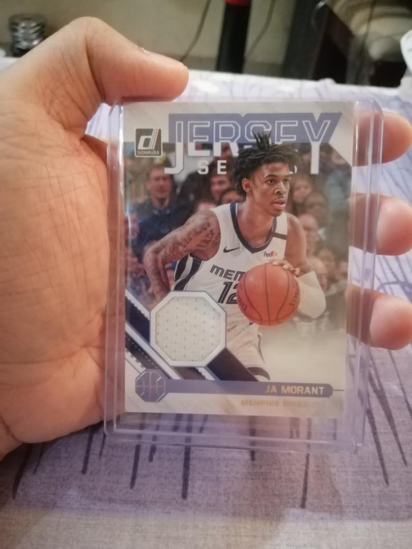 Ja morant game worn jersey patch, Hobbies & Toys, Memorabilia