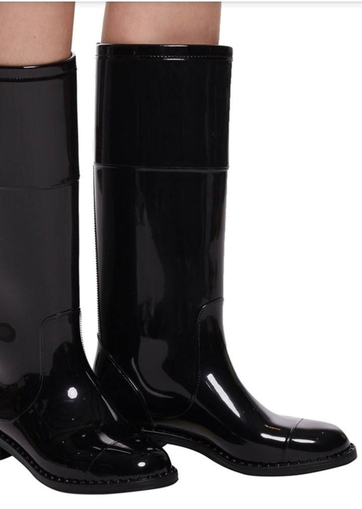 Jimmy Choo Edith Flats Rain Boots Carousell