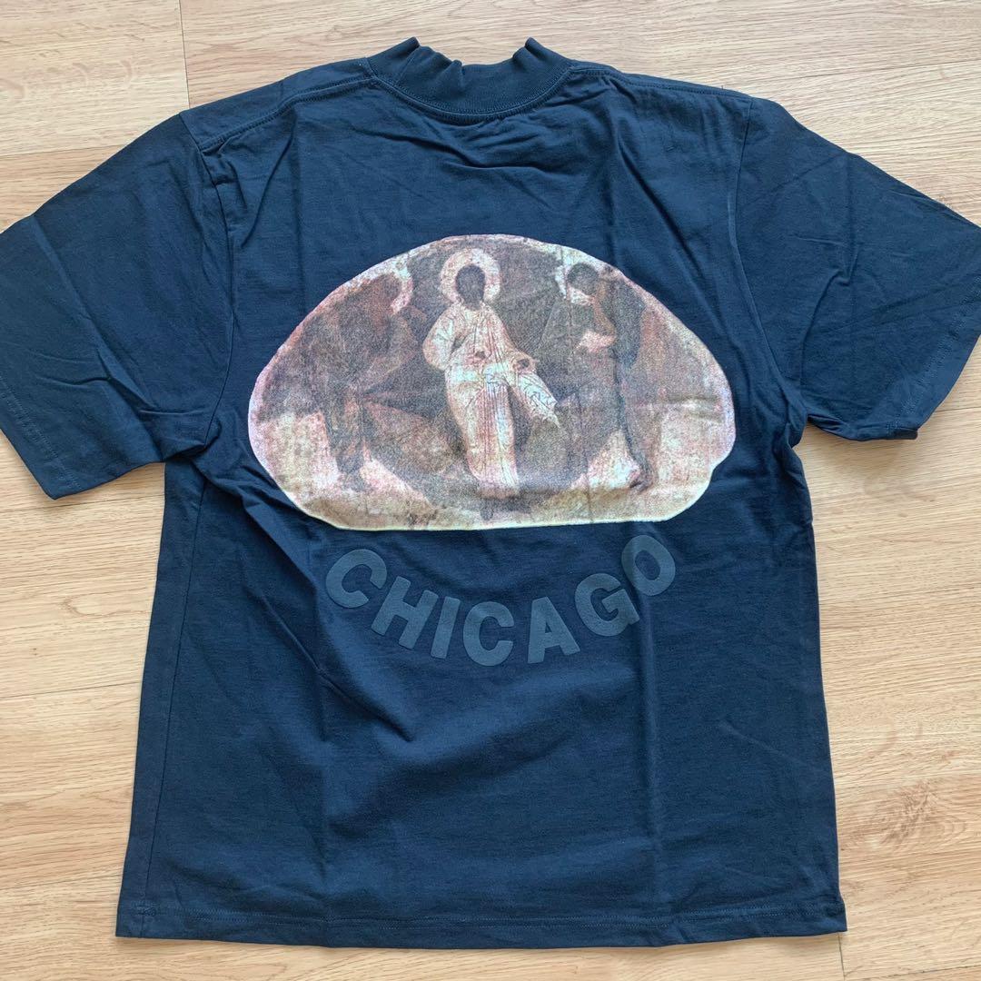 新座買蔵Kanye West Jesus Is King Chicago T Shirt トップス