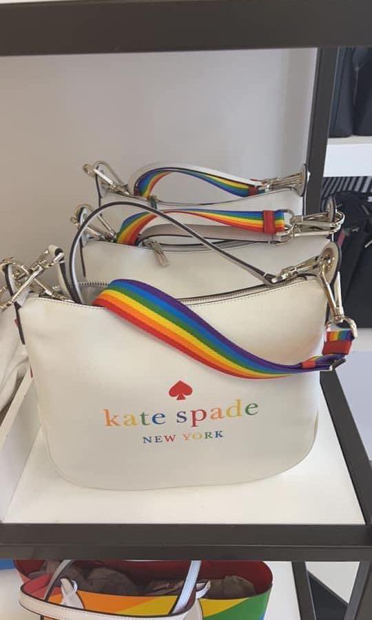 Kate spade pride limited edition Original ETA 1st wk July, Luxury, Bags &  Wallets on Carousell