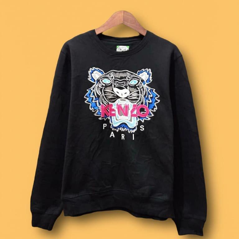 KENZO CREWNECK SECOND BRANDED, Fesyen 