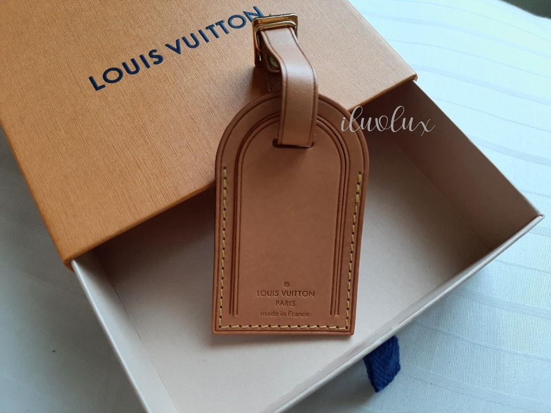 Louis Vuitton LV luggage tags limited edition hotstamp, Luxury, Accessories  on Carousell