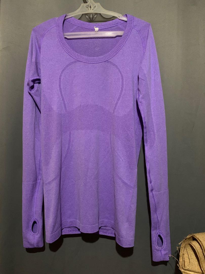 Lululemon Run: Swiftly Tech Long Sleeve Scoop (Category: Activewear) located in Lapu Lapu. Submitted by declutterdclutter (Listing ID 1096350576, Image 3). Description: Like new! 💕 Will keep if not sold. ☺️ Can fit up to large.