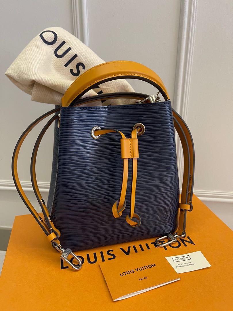 Louis Vuitton Indigo Blue Epi Leather NeoNoe BB Bag Louis Vuitton
