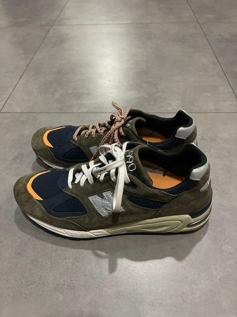 Madness x new balance 990v2 olive us11 