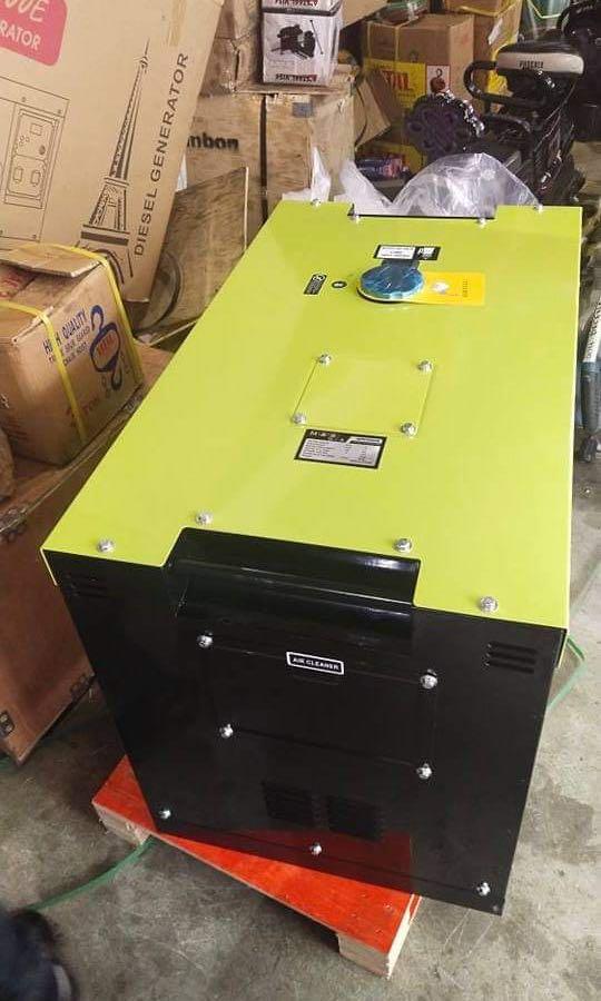 Marpro Generator 10kva (Category: Construction Tools & Equipment) located in Manila. Submitted by joeyroque09 (Listing ID 1096377215, Image 3). Description: 09177110098 takezo.industrialsupply2@gmail.com Item Name: Diesel Silent Type Generator 10kva Model: MPD10000E Frequency: 60Hz Speed: 3600 r/min Voltage: 220V Current: 55/27A Rated output: 9.5kva Max. output: 10kva DC output: 12V/8.3A Power factor: 1.0 Phase No. 1 Noise leverl at 7m: 78-83 Exc