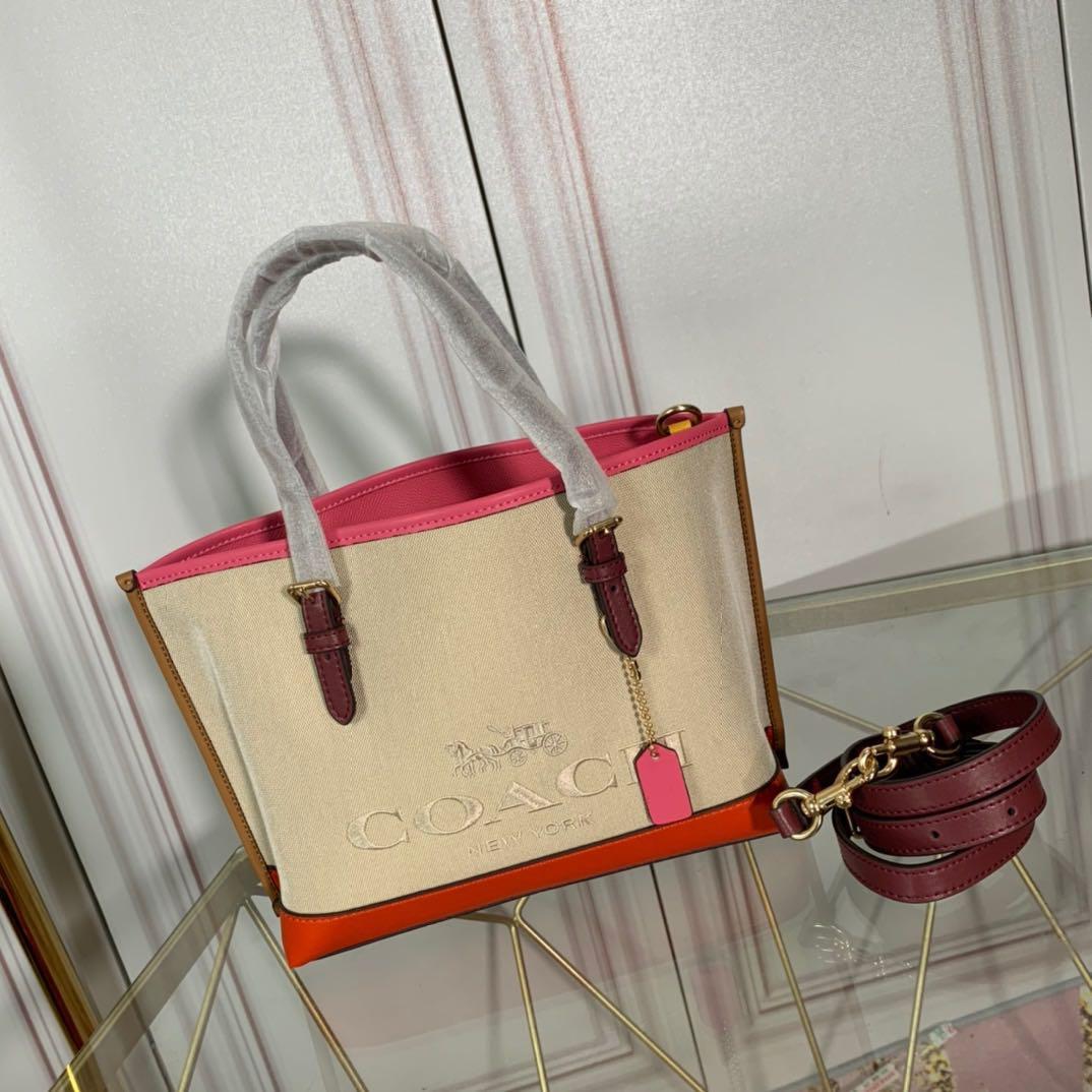 mollie tote 25 in colorblock