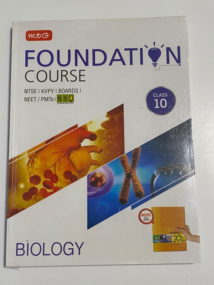 mtg Foundation Course Biology Class 10/ O level, Hobbies & Toys, Books
