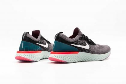 Epic react flyknit gunsmoke/black/geode teal/white best sale