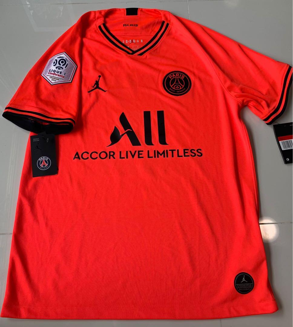 Psg red discount jordan jersey