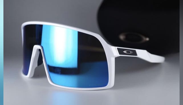 Oakley sutro blue cheap lens