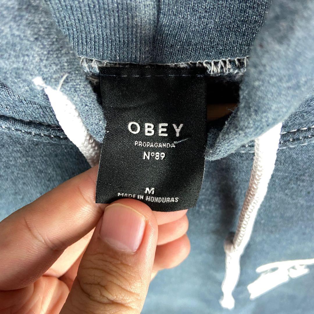 Obey acid wash hoodie 2025