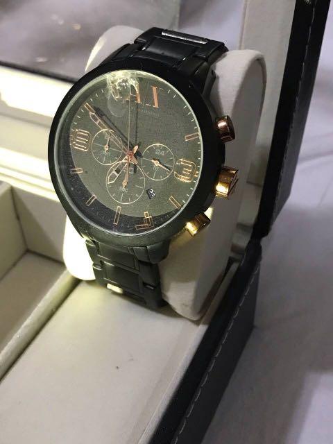 original ARMANI Exchange chronograph watch, Men's Fashion, Watches \u0026  Accessories, Watches on Carousell