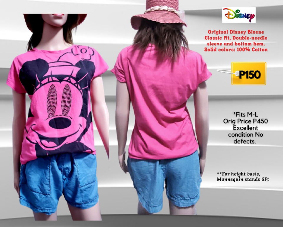 Disney Plus Size Long Sleeve Printed Blouse