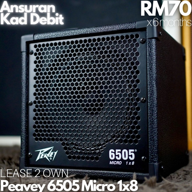 Peavey 6505 Piranha 1x8 Hobbies Toys Music Media Musical