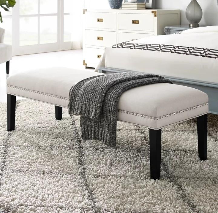 Po 150 X 40 H45 Cm Deport American, Bedroom Bench Size For Queen Bed
