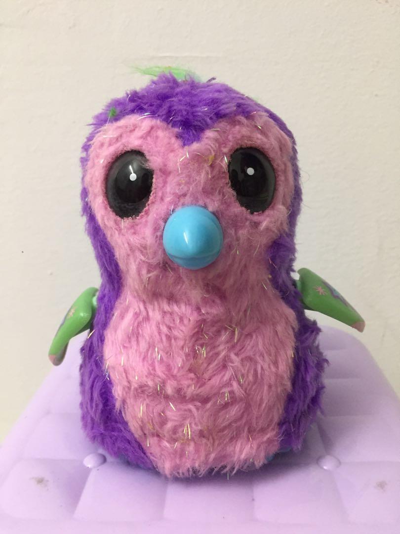Pink and purple hatchimal deals