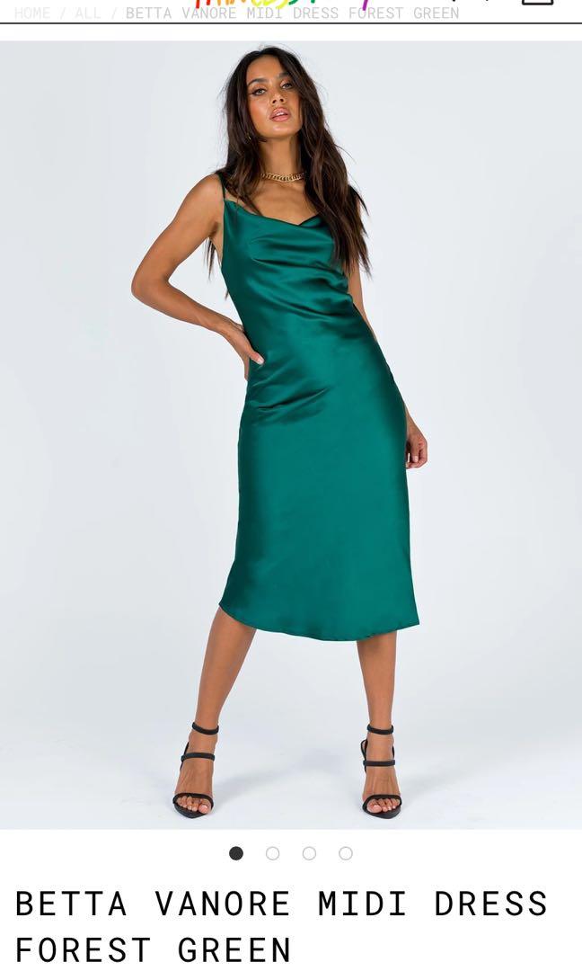 Betta vanore mini dress new arrivals forest green