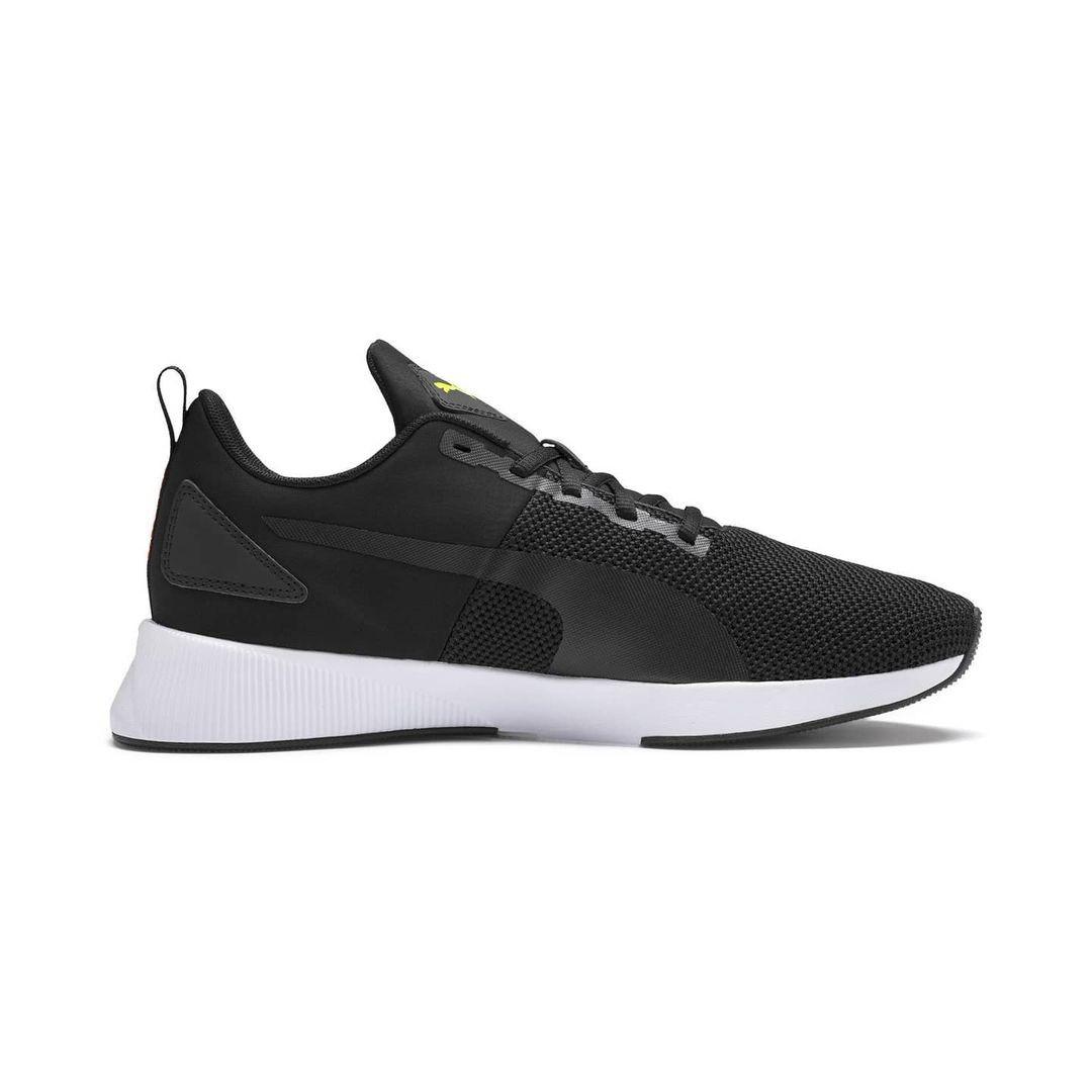 black and white puma runners