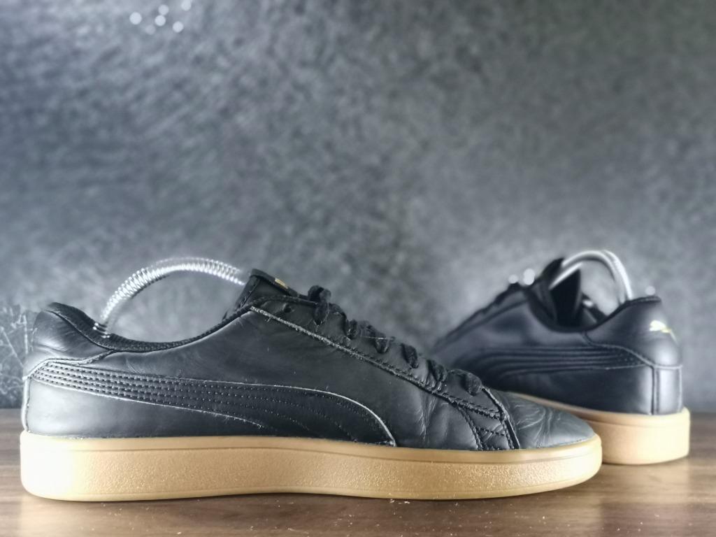 Puma Smash V2 L Plus Leather Men s Fashion Footwear Sneakers on