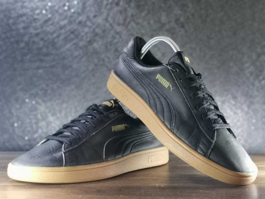 Puma Smash V2 L Plus Leather Men s Fashion Footwear Sneakers on