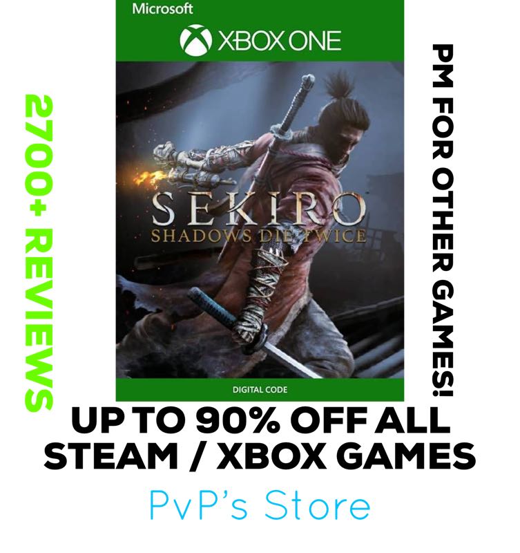 Sekiro shadows die twice ps4 digital code store
