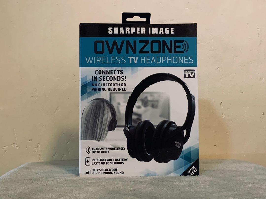SHARPER IMAGE WIRELESS HEADPHONES Audio Headphones Headsets on