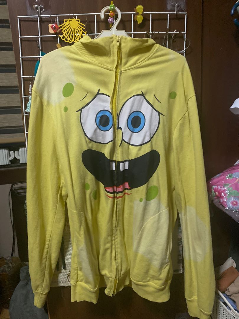 Spongebob Jacket, Women's Fashion, Coats, Jackets and Outerwear on
