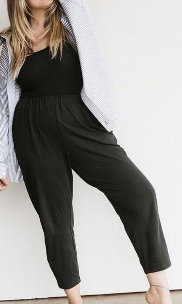 Storq Maternity Tailored Pants Black 