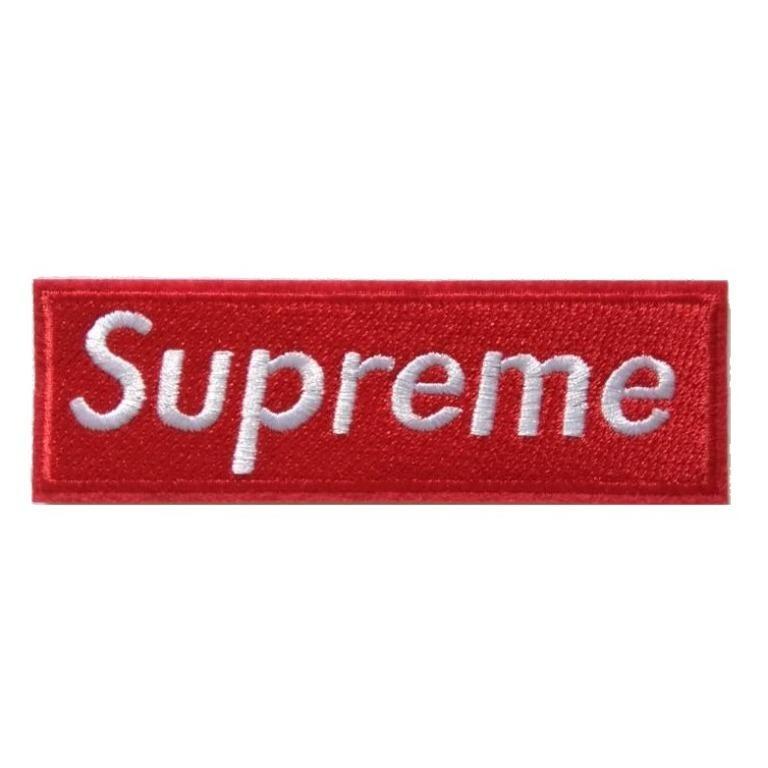 Supreme 2025 embroidered patch