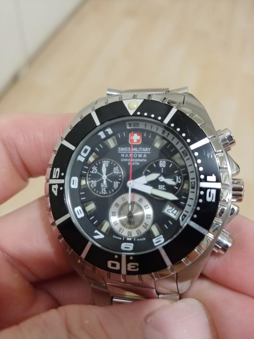 Swiss military hanowa 20 atm new arrivals
