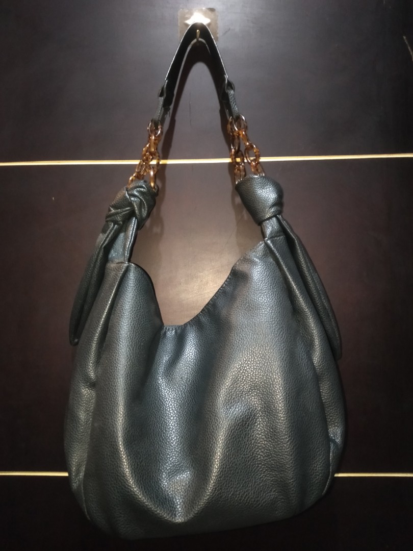 Tas Hitam Zara Hobo Seramik