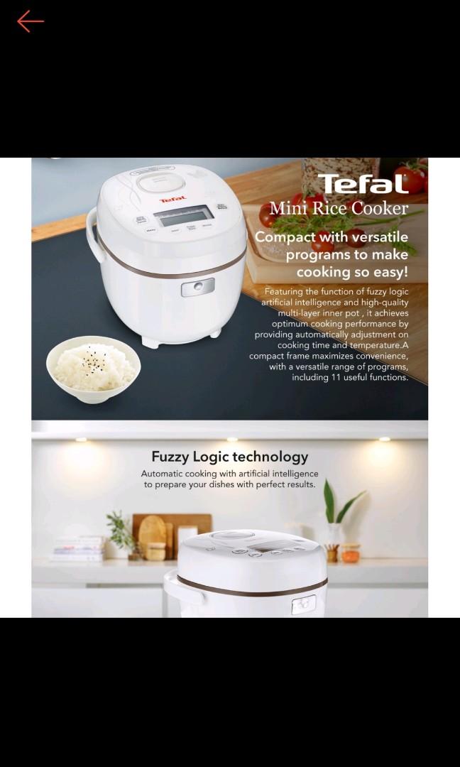 Tefal Mini Rice Cooker RK 5001, TV & Home Appliances, Kitchen