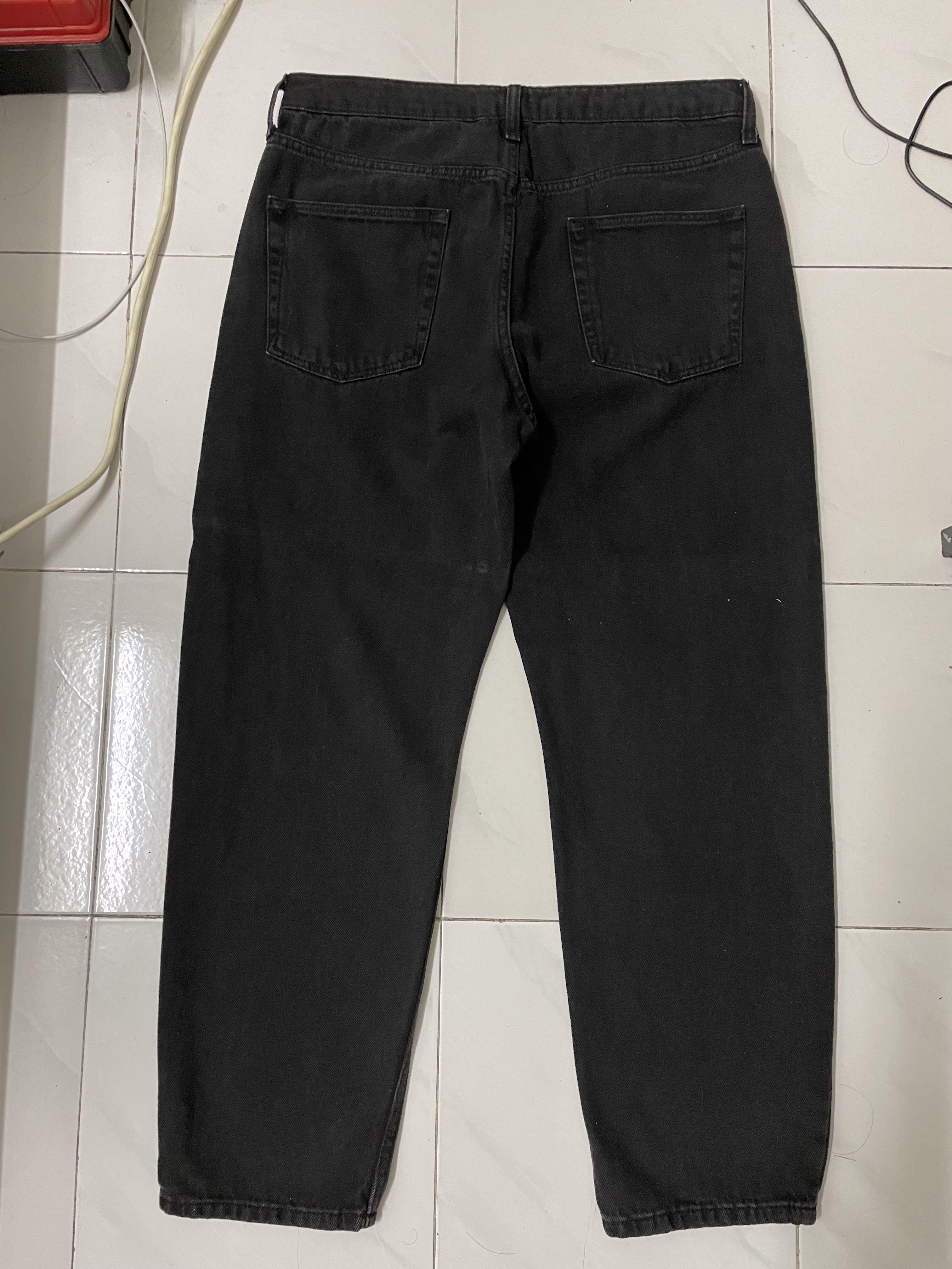 TOPMAN JEANS BLACK HITAM LEVIS