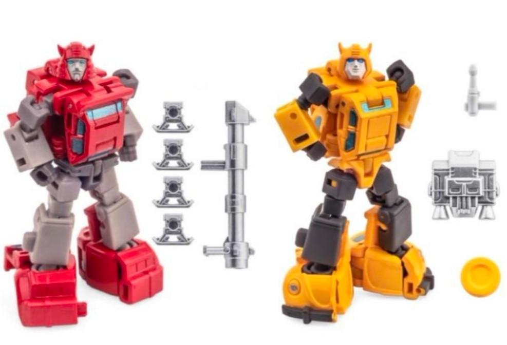 Transformers newage new age bumblebee and cliffjumper figures toys