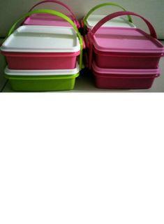 🆕Tupperware Small Goody Box with Cariolier (2) 790ml