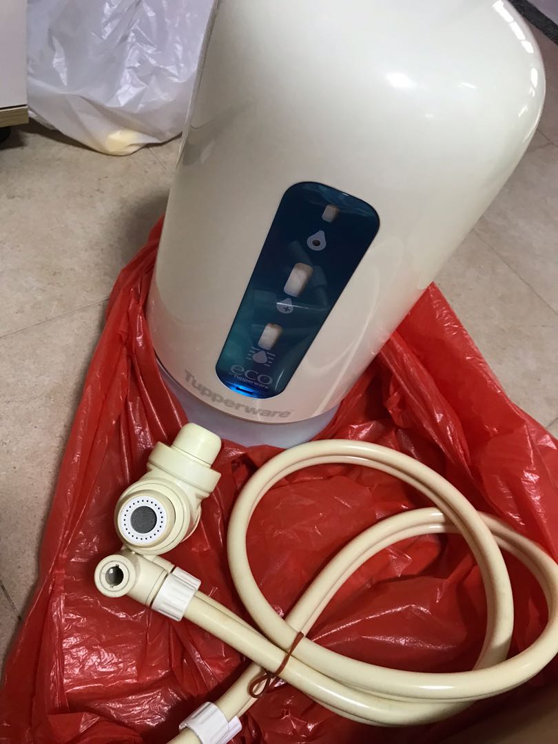 Tupperware water filter system(include new filter cartridge), TV & Home