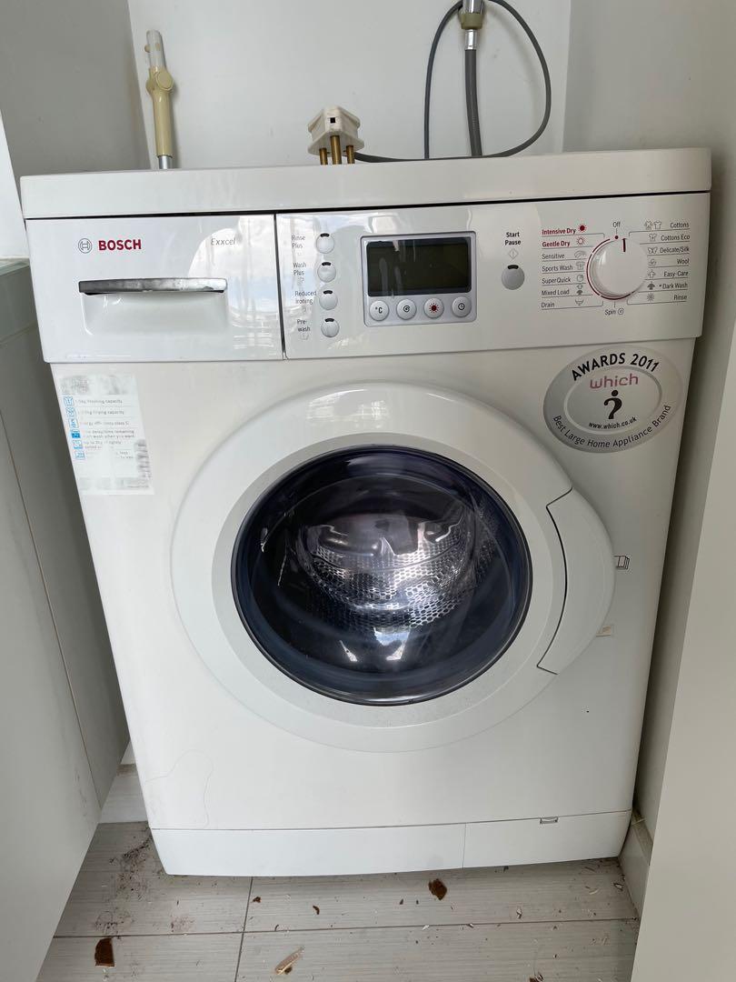 Used Bosch Exxcel washing machine, TV & Home Appliances, Washing