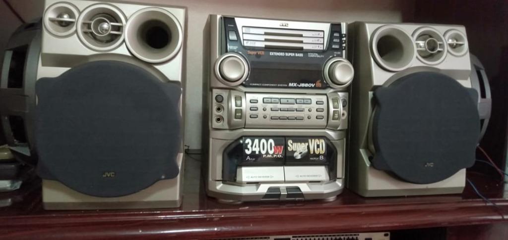 VICTOR JVC COMPONENT SUPER VCD Audio Soundbars Speakers