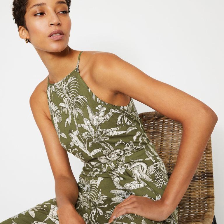 Warehouse intensuive jungle dress