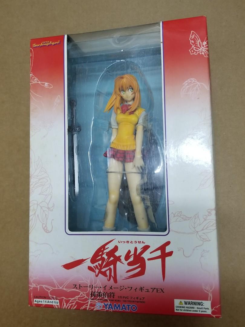 Yamato 一騎當千孫策伯符PVC Figure, 興趣及遊戲, 玩具& 遊戲類- Carousell