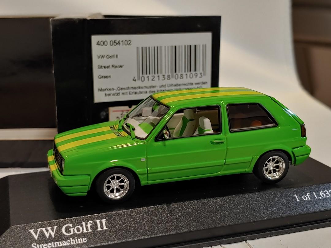 1 43 Minichamps Vw Volkswagen Golf 2 Street Racer Diecast 1 43 興趣及遊戲 玩具 遊戲類 Carousell
