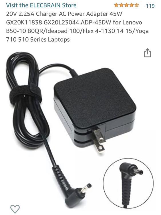 v 2 25a Charger Ac Power Adapter 45w Gxk118 Gxl Adp 45dw For Lenovo B50 10 80qr Ideapad 100 Flex 4 1130 14 15 Yoga 710 510 Series Laptops Computers Tech Laptops Notebooks On Carousell v 2 25a Charger Ac Power Adapter 45w Gxk118 Gxl Adp 45dw For Lenovo B50 10 80qr Ideapad 100 Flex 4 1130 14 15 Yoga 710 510 Series Laptops Computers Tech Laptops Notebooks On Carousell