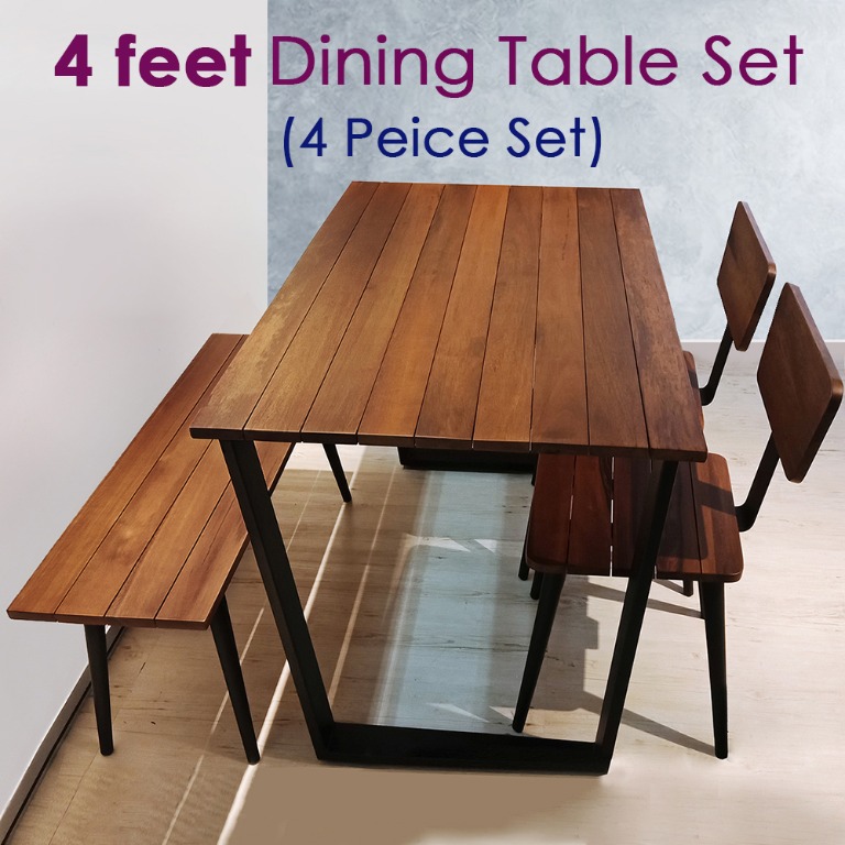 4 foot 2025 dining bench