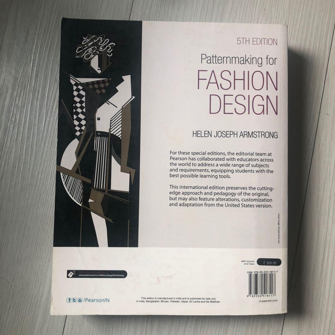 PATTERNMAKING FOR FASHION DESIGN (HELEN JOSEPH ARMSTRONG)