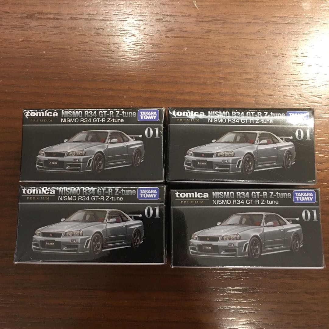 包速遞tomica Premium 01 Nismo R34 Gt R Z Tune 日版 玩具 遊戲類 玩具 Carousell